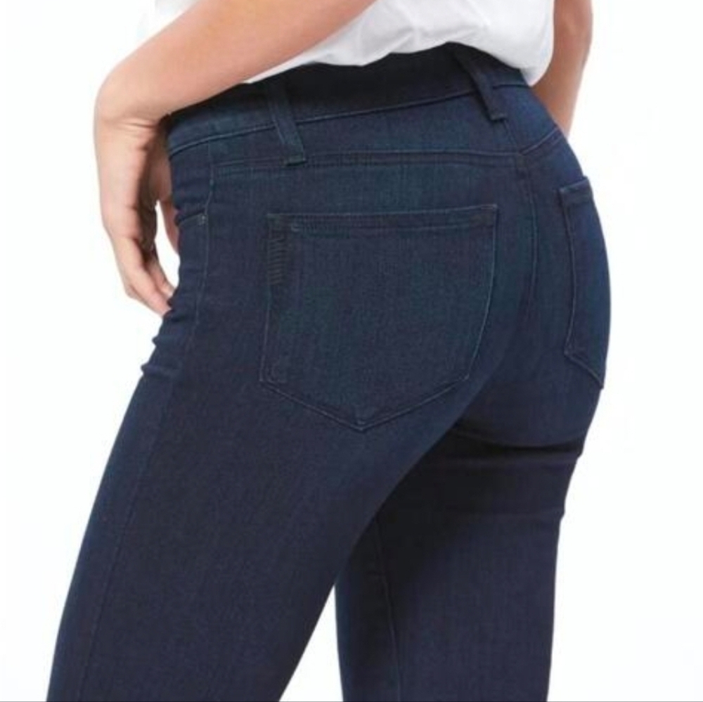 PAIGE Dark Blue Skyline Skinny Jeans - Picture 5 of 11